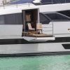gineico marine - besenzoni-yacht-balcony-clam-shell-door with chairs