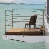 gineico marine - besenzoni - yacht - balcony - clam shell door with chairs3