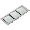 keplero-iii ceiling light adjustable glass diffusers- foresti and suardi - gineico marine