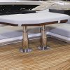 Gineico Marine-Electric Table Pedestal GM-T2018898B2SS Gal