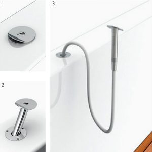 Gineico Marine - Foresti and Suardi -Bathrooms Accessories-Deck Shower - FS-4197